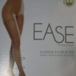 Therafirm Ease SM LONG Sand 30-40mmHg Firm Compression Opaque Pantyhose #59410